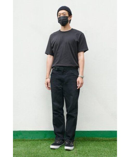 MUSINSA STANDARD（ムシンサスタンダード）の「ベーシッククルーネックTシャツ[ダークグレー]（Tシャツ/カットソー・メンズ・その他・X-LARGE/XXX-LARGE/SMALL/MEDIUM/LARGE/XX-LARGE）」の8枚目の写真