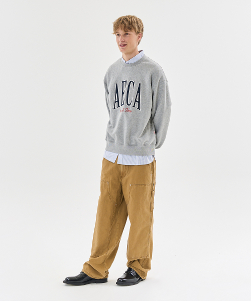 AECA（エイカ）の「AECA ARCH FELT SWEAT SHIRTS-GREY（スウェット・レディース・その他・SMALL/MEDIUM/LARGE/X-LARGE）」の3枚目の写真