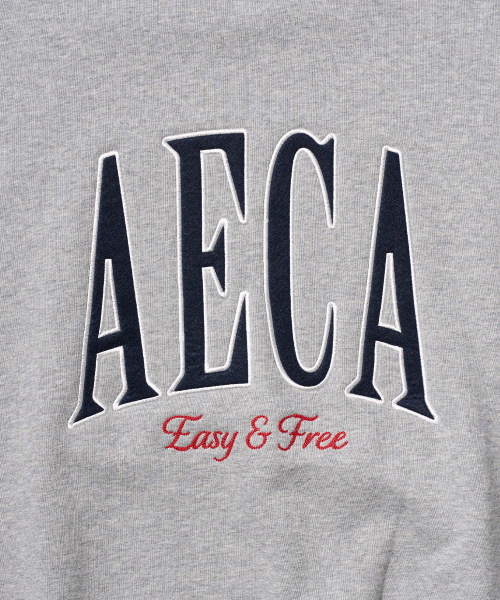 AECA（エイカ）の「AECA ARCH FELT SWEAT SHIRTS-GREY（スウェット・レディース・その他・SMALL/MEDIUM/LARGE/X-LARGE）」の4枚目の写真