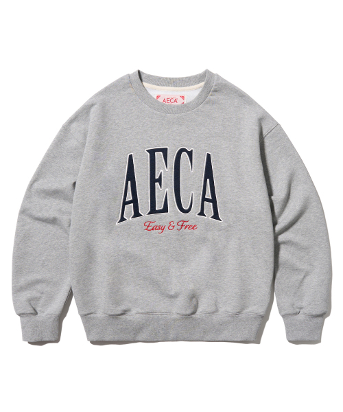 AECA（エイカ）の「AECA ARCH FELT SWEAT SHIRTS-GREY（スウェット・レディース・その他・SMALL/MEDIUM/LARGE/X-LARGE）」の5枚目の写真