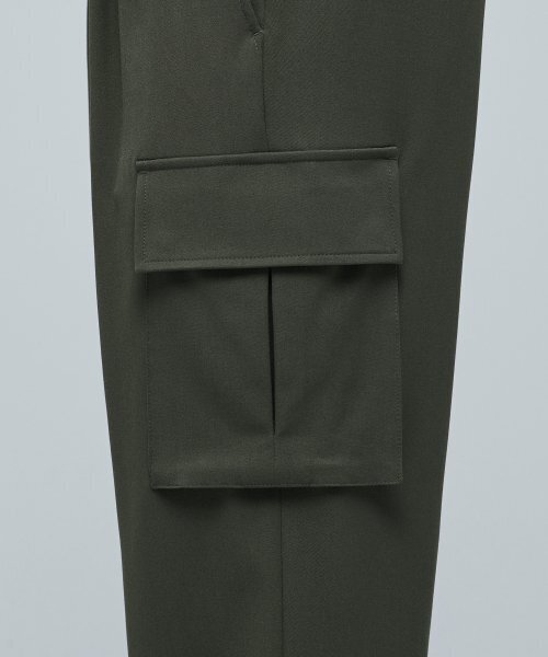 MUSINSA STANDARD（ムシンサスタンダード）の「ワイドバンディングカーゴスラックス [ダスティカーキ]（スラックス・メンズ・その他・40/38/42/36/34/32/26/28/30）」の8枚目の写真