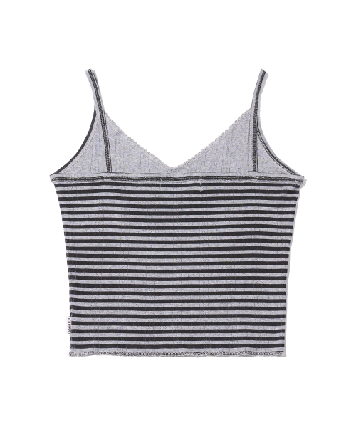 YOUHEE(ユヒ)の「PETITE PATTERN SLEEVELESS MELANGE GREY(Tシャツ/カットソー・レディース・その他・FREE)」の4枚目の写真