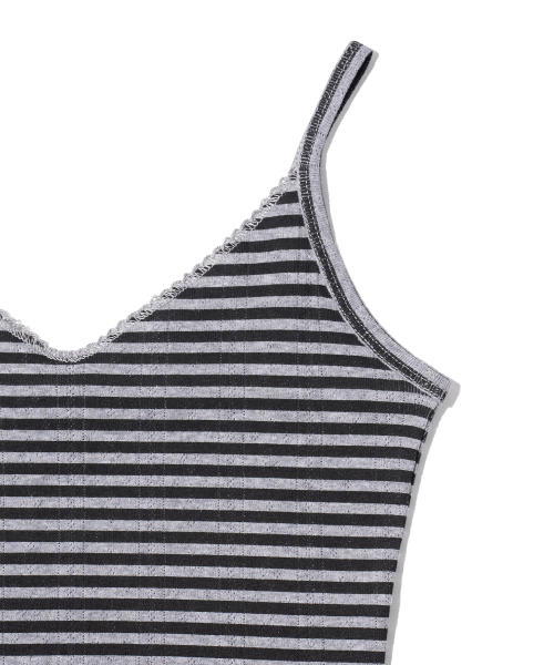 YOUHEE(ユヒ)の「PETITE PATTERN SLEEVELESS MELANGE GREY(Tシャツ/カットソー・レディース・その他・FREE)」の3枚目の写真