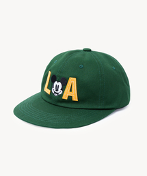 VTWO（ブイツー）の「LAミッキーアップリケツイルボールキャップ（GREEN）（キャップ）」