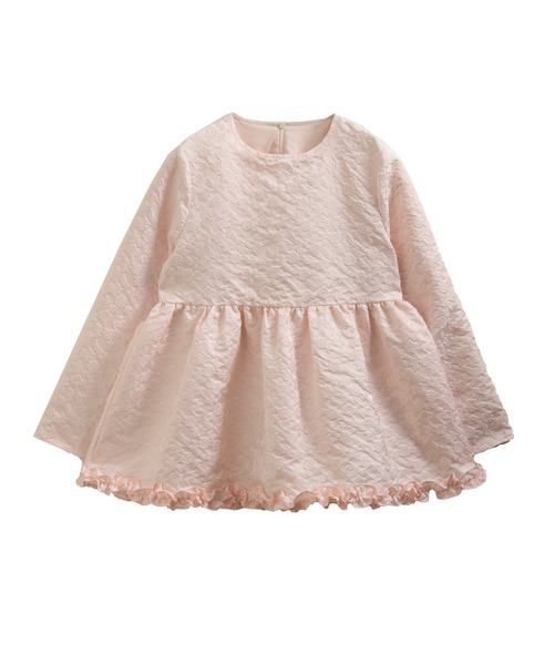 セール】フラワージャガード裾フリルトップス（その他トップス）｜Fit