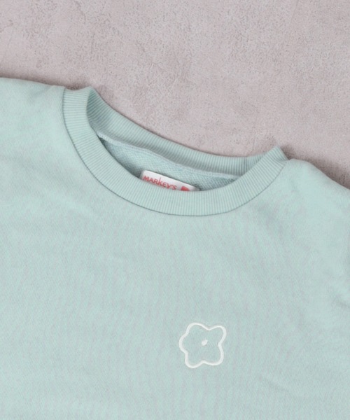 MARKEY'S(マーキーズ)の「ウラケショルダーフリルトレーナー(スウェット・キッズ・チャコール/ホワイト系その他/ライトブルー・80/90/100/110/120/130/140/150)」の15枚目の写真