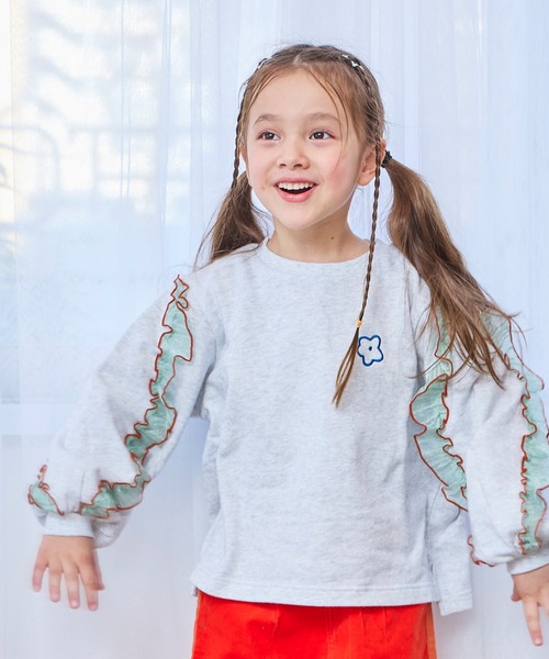 セール】ウラケショルダーフリルトレーナー（スウェット）｜MARKEY'S