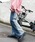 DOUBLE NAME�i�_�u���l�[���j�́uMIX DENIM �t���A�p���c�i���̑��p���c�j�v�b�u���[�n���̑�