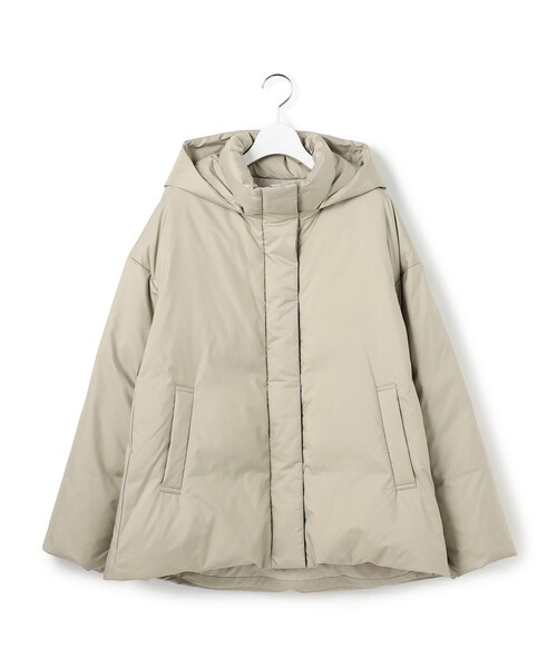 WEB&一部店舗限定】ステッチレス フーデット ダウン（ダウンジャケット