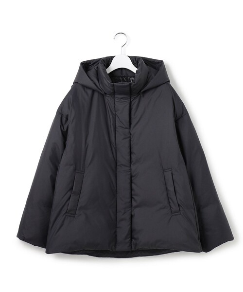 23区 L(ニジュウサンクオオキイサイズ)の「【WEB&一部店舗限定】ステッチレス フーデット ダウン(ダウンジャケット/コート・レディース・グレー系/アイボリー系/ブラック系/ベージュ系/ライトグレー系・46/44)」の18枚目の写真