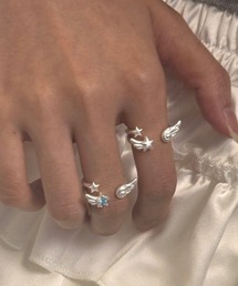 Nia（ニア）の「Nia(ニア)/【ウィッシュコアアイテム】エンジェルスターリング（リング）」