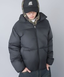 SPINNS | 中綿フェイクダウンジャケット/短丈アレンジ可能/ユニセックス(ダウンジャケット/コート)