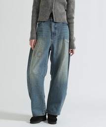 AVIREX | WAPPEN BARREL LEG DENIM PANTS(デニムパンツ)