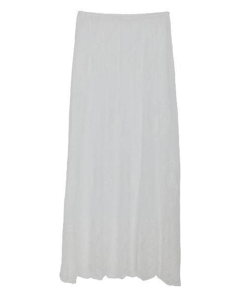 REMAKE LIKE DENIM LACE LAYERED SKIRT（デニムスカート）｜Ameri