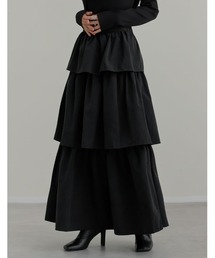 Re:EDIT（リエディ）の「ピーチタフタティアードスカート（スカート・レディース）」