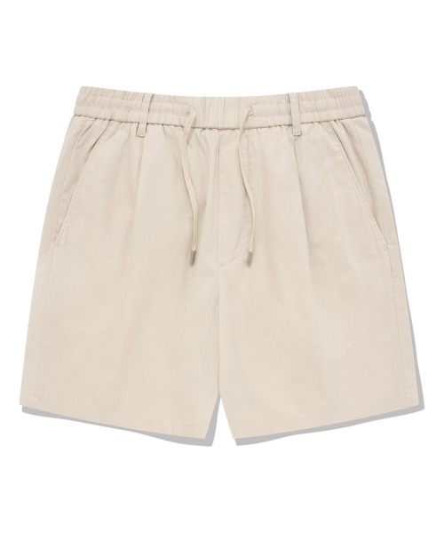 COVERNAT(カバーナット)の「リネンレギュラーショーツアイボリー(その他パンツ・レディース・その他・SMALL/X-SMALL/MEDIUM/XX-LARGE)」の1枚目の写真