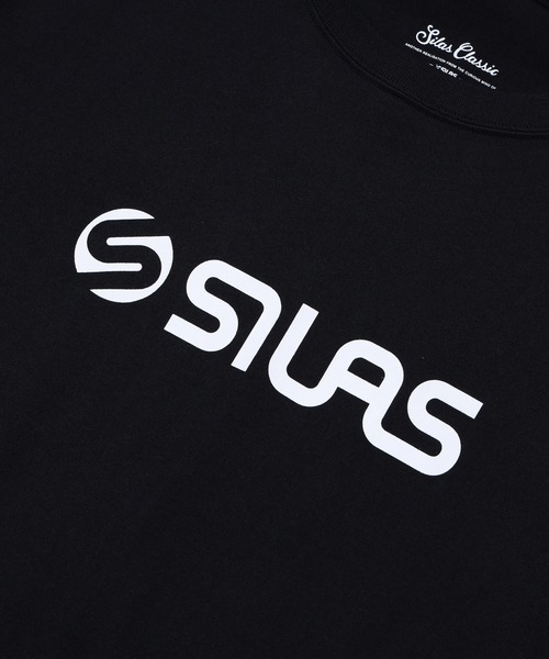 SILAS（サイラス）の「LOGO S/S TEE（Tシャツ/カットソー・メンズ・ブラック/ホワイト/ブラウン/チャコール・M/L/XL）」の6枚目の写真