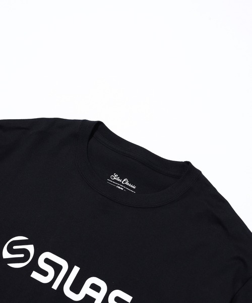 SILAS（サイラス）の「LOGO S/S TEE（Tシャツ/カットソー・メンズ・ブラック/ホワイト/ブラウン/チャコール・M/L/XL）」の7枚目の写真