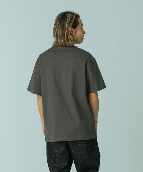 SILAS（サイラス）の「LOGO S/S TEE（Tシャツ/カットソー・メンズ・ブラック/ホワイト/ブラウン/チャコール・M/L/XL）」の13枚目の写真