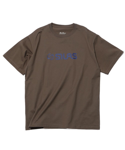 SILAS（サイラス）の「LOGO S/S TEE（Tシャツ/カットソー・メンズ・ブラック/ホワイト/ブラウン/チャコール・M/L/XL）」の17枚目の写真