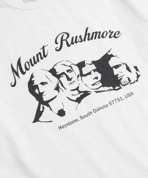 ESPIONAGE(エスピオナジ)の「Mount Rushmore Heavyweight Tee Off White(Tシャツ/カットソー・レディース・その他・MEDIUM/LARGE/X-LARGE)」の5枚目の写真