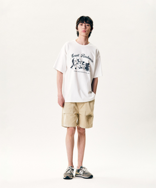 ESPIONAGE(エスピオナジ)の「Mount Rushmore Heavyweight Tee Off White(Tシャツ/カットソー・レディース・その他・MEDIUM/LARGE/X-LARGE)」の9枚目の写真