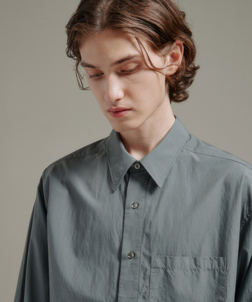 BLANKROOM(ブランクルーム)の「レイジデイシャツ_CHARCOAL GREEN(シャツ/ブラウス・レディース・その他・4/1)」の4枚目の写真