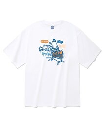 ゴースト 半袖Tシャツ ホワイト