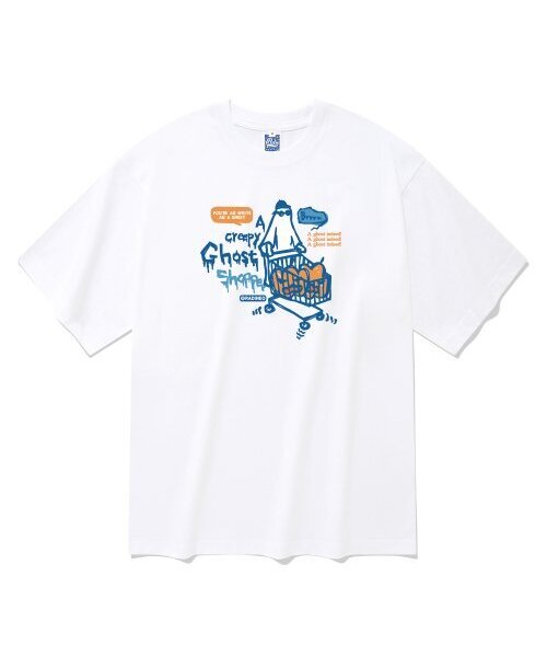 RADINEO(ラディネオ)の「ゴースト 半袖Tシャツ ホワイト(Tシャツ/カットソー・メンズ・その他・LARGE/MEDIUM/SMALL/X-LARGE)」の1枚目の写真