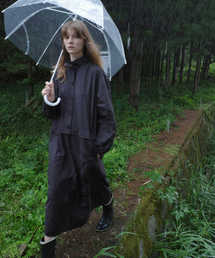 EN OR（エンオール）の「HIGH NECK STRING DRESS - DARK GREY（ワンピース）」