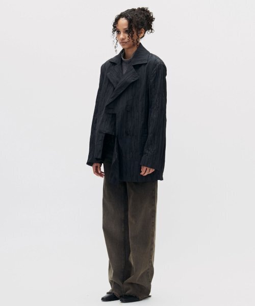 SETSETSET(セットセットセット)の「CROSSOVER MANNISH JACKET BLACK(テーラードジャケット・レディース・その他・MEDIUM/SMALL)」の3枚目の写真