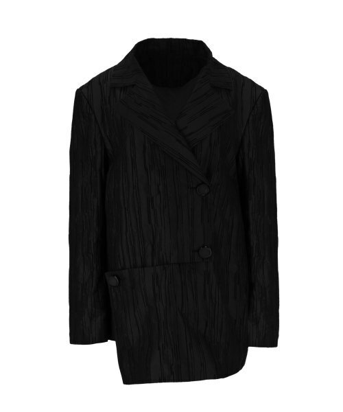 SETSETSET(セットセットセット)の「CROSSOVER MANNISH JACKET BLACK(テーラードジャケット・レディース・その他・MEDIUM/SMALL)」の4枚目の写真