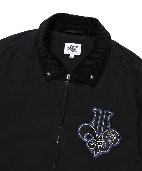 Cavish(カビシ)の「WASHED PATCHWORK JACKET BLACK(CV2EFUB931A)(デニムジャケット・レディース・ブラック・SMALL/MEDIUM/LARGE)」の3枚目の写真