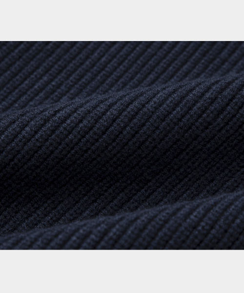 LETTERCOMO(レテルコモ)の「エッセンシャルハチラウンドニットネイビー(ニット/セーター・レディース・その他・MEDIUM/LARGE)」の5枚目の写真