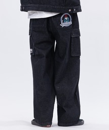 Red Cap Girl | 【a-r】〔RedCapGirl/レッドキャップガール〕ポケットデザイン ワイドカーゴパンツ(デニムパンツ)