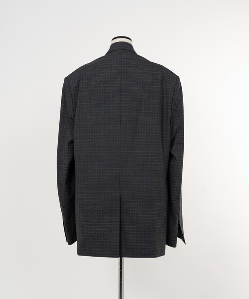 KEISUKEYOSHIDA（ケイスケヨシダ）の「Trudge Tailor Jacket（テーラードジャケット・レディース・グレー・M）」の3枚目の写真