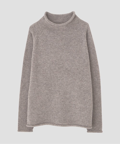 MHL.(エムエイチエル)の「DRY WOOL KNITWEAR(ニット/セーター・メンズ・グレー系その他6/ブルー・LARGE/MEDIUM)」の7枚目の写真