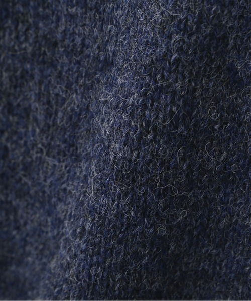 MHL.(エムエイチエル)の「DRY WOOL KNITWEAR(ニット/セーター・メンズ・グレー系その他6/ブルー・LARGE/MEDIUM)」の5枚目の写真