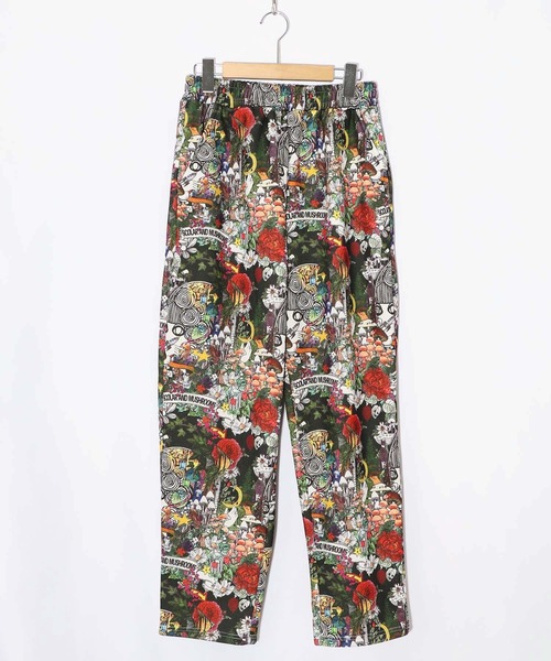 ScoLar（スカラー）の「153720：ダークメルヘン風 3柄展開ボンディングパンツ（その他パンツ・レディース・チャコールグレー/ブラック/グリーン・M）」の3枚目の写真