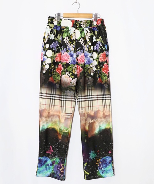 ScoLar（スカラー）の「153720：ダークメルヘン風 3柄展開ボンディングパンツ（その他パンツ・レディース・チャコールグレー/ブラック/グリーン・M）」の12枚目の写真