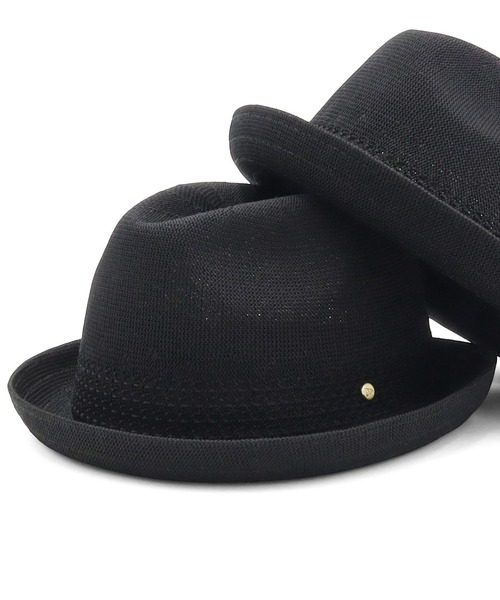 NEW ERA（ニューエラ）の「ニューエラ ニットフェドラ 中折れハット 無地（ハット・メンズ・ブラック系/ブラック・M/L/XL）」の2枚目の写真
