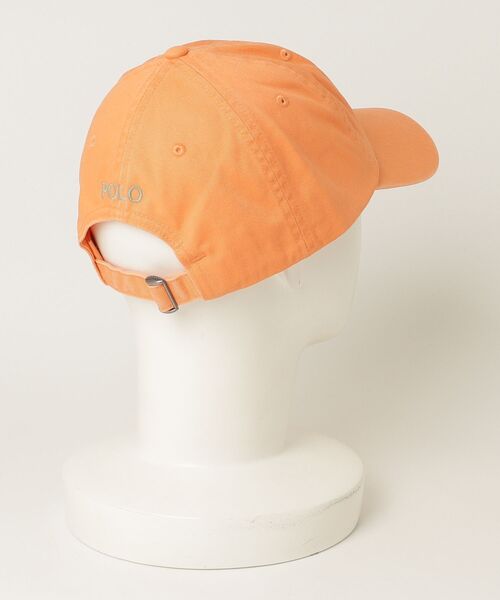 POLO RALPH LAUREN（ポロ ラルフ ローレン）の「コットン チノ ボール キャップ（キャップ・メンズ・オレンジ・ONE）」の2枚目の写真