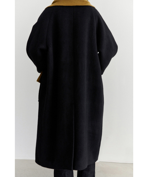 Yuje（ユジェ）の「ANGORA RAGLAN COAT (2color)（チェスターコート・レディース・ブラック/Cream・FREE）」の17枚目の写真