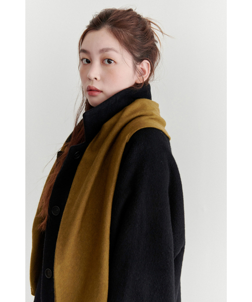 Yuje（ユジェ）の「ANGORA RAGLAN COAT (2color)（チェスターコート・レディース・ブラック/Cream・FREE）」の18枚目の写真