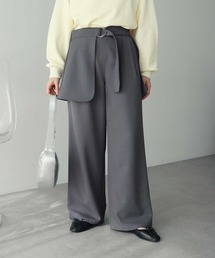 earth music&ecology | 【2026SS/先行予約/2WAY】ラップスカート付きパンツ(その他パンツ)