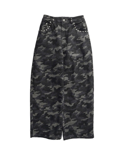 Subciety(サブサエティ)の「【WOMENS】Camouflage baggy pants(その他パンツ・レディース・カーキ/ブラック・FREE)」の3枚目の写真