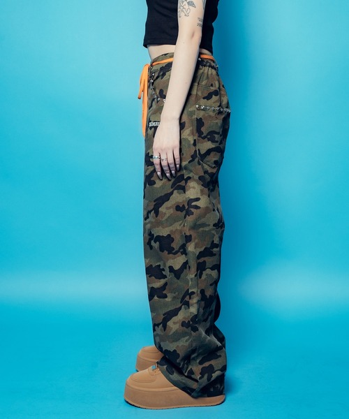 Subciety(サブサエティ)の「【WOMENS】Camouflage baggy pants(その他パンツ・レディース・カーキ/ブラック・FREE)」の18枚目の写真