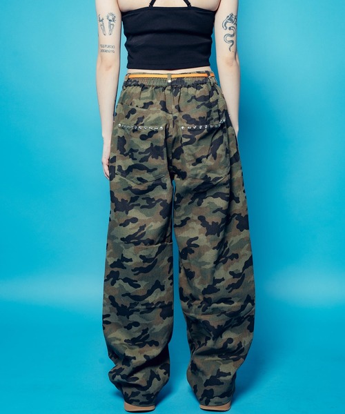 Subciety(サブサエティ)の「【WOMENS】Camouflage baggy pants(その他パンツ・レディース・カーキ/ブラック・FREE)」の19枚目の写真