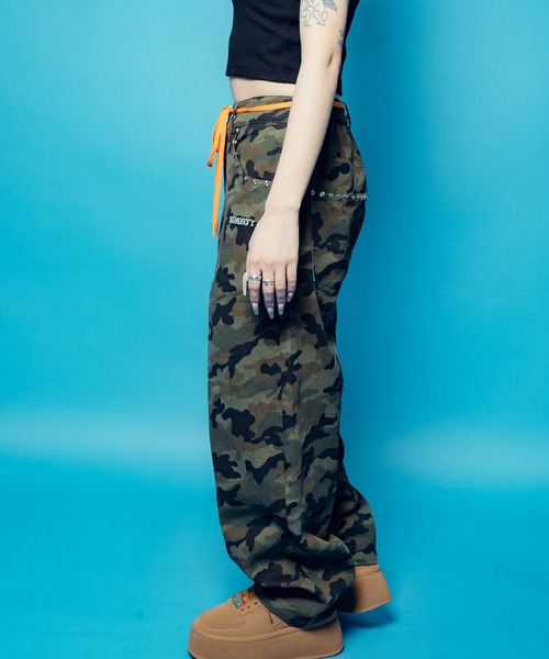 Subciety(サブサエティ)の「【WOMENS】Camouflage baggy pants(その他パンツ・レディース・カーキ/ブラック・FREE)」の22枚目の写真