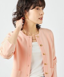 NOLLEY’S | 《手洗い可能》ビオグレースミラノリブジャケット(カーディガン/ボレロ)